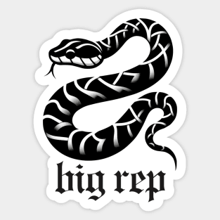 big rep Sticker